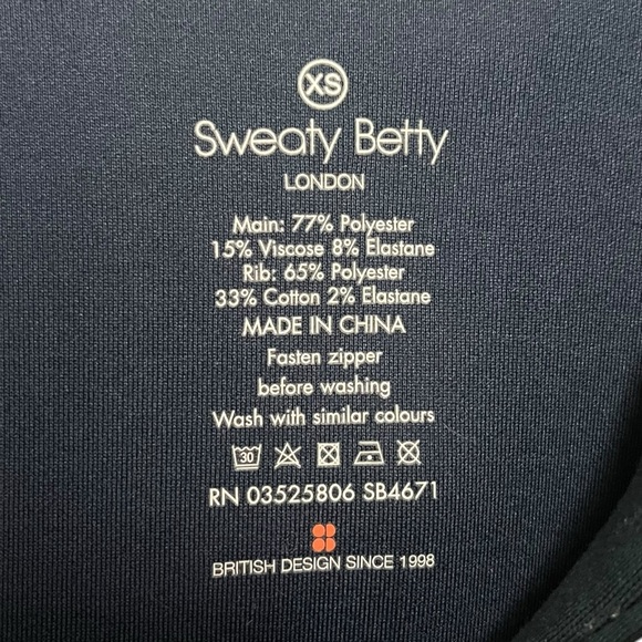 Sweaty Betty Cross Train Full Zip Hoodie Jacket - Picture 7 of 8